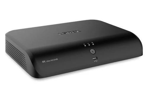 8 Wired Capable 2TB Wi-Fi Security and with Fusion 4 DVR Camera Bullet 4K 12 Cameras Lorex