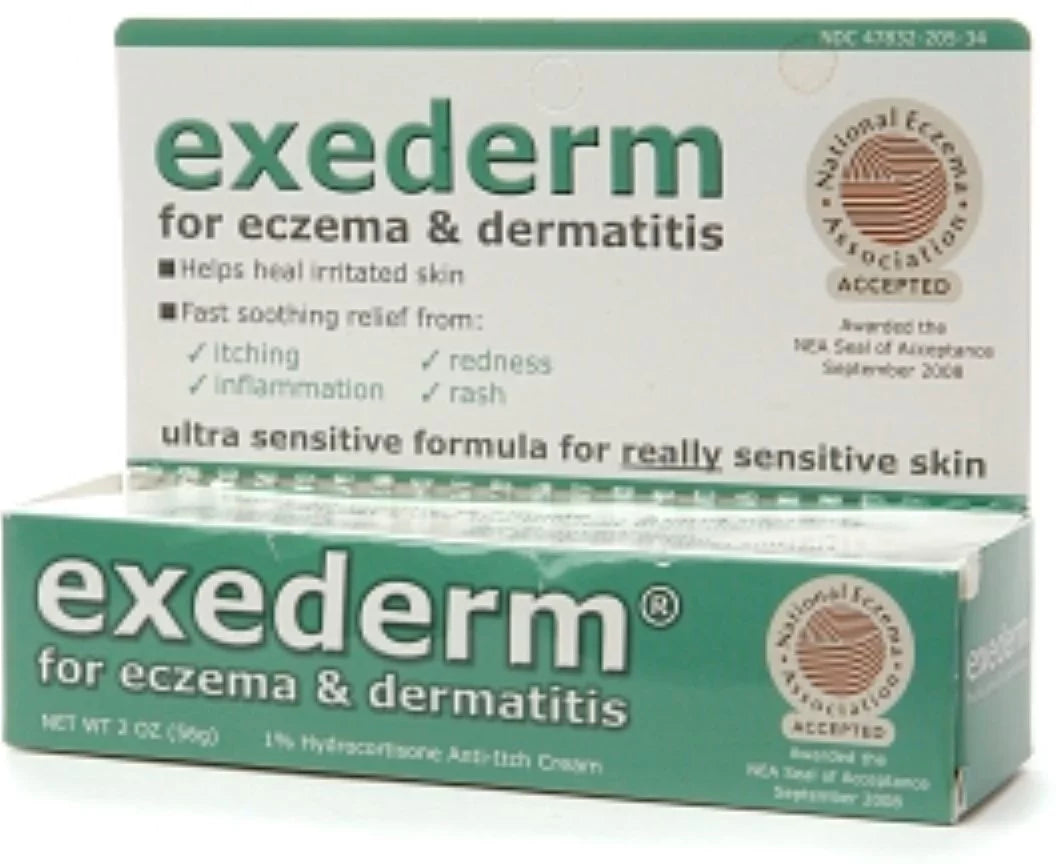 2 Eczema oz & for of Exederm Cream Dermatitis 6) Flare Control (Pack