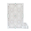 x dimension: 10 Filters. 7/8 x 24-1/2 11-1/2 Exact ZL 12x25x1 of AC Furnace Box 4. MERV Pleated Glasfloss Air