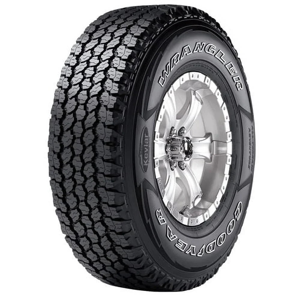 Wrangler with Truck Kevlar Light All-Terrain 265/50R20 Terrain All Adventure Tire Goodyear 107T