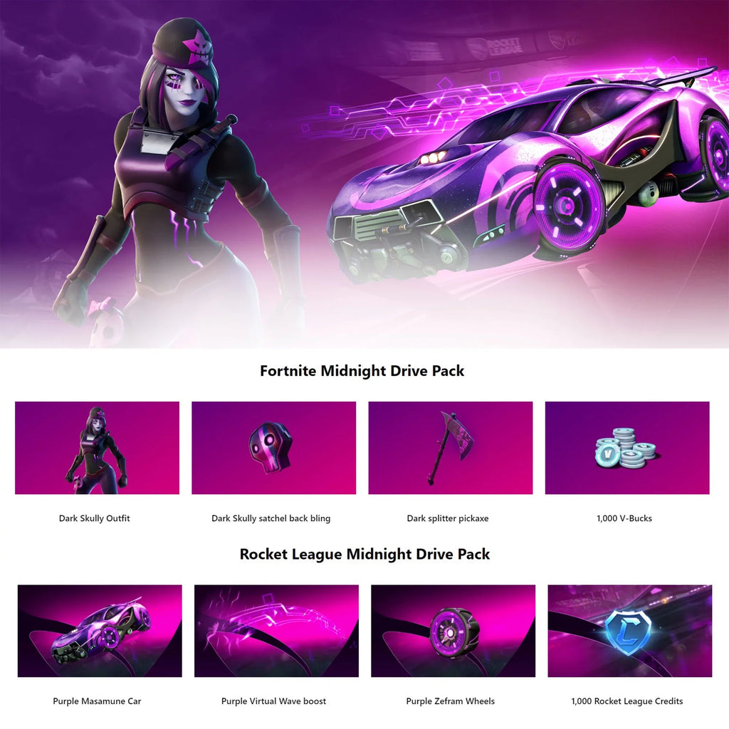 Waypoint Midnight with Pack Overwatch Rocket Drive Bundle Xbox League 2 Fortnite Series Pack & S