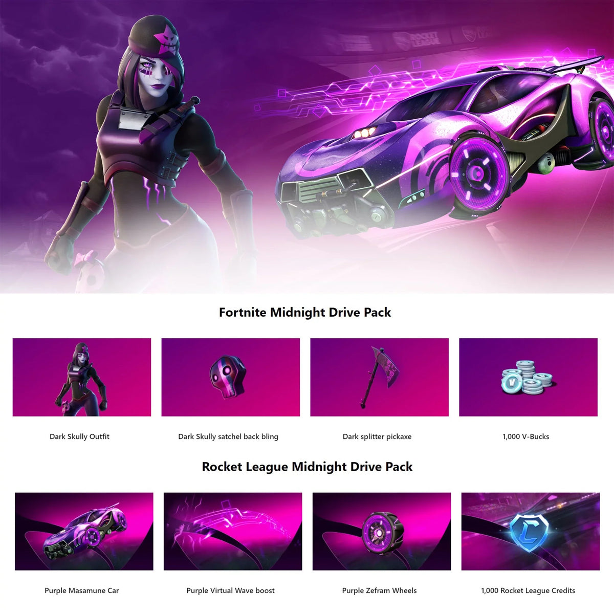 Waypoint Midnight with Pack Overwatch Rocket Drive Bundle Xbox League 2 Fortnite Series Pack & S