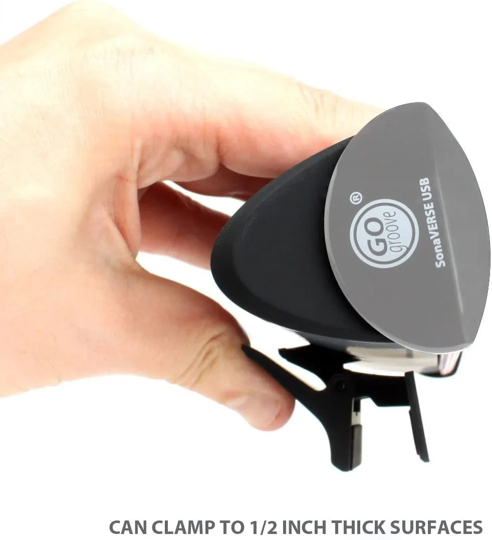 Laptop - USB Speaker with Powered SonaVERSE USB Speakers Mini External -On Bar Computer Sound for Portable