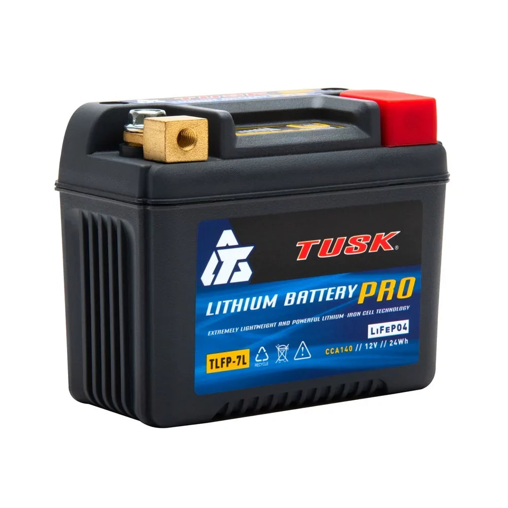 Battery Lithium Pro TLFP-7L 2005-2009,2012-2017 Tusk HONDA CRF450X For