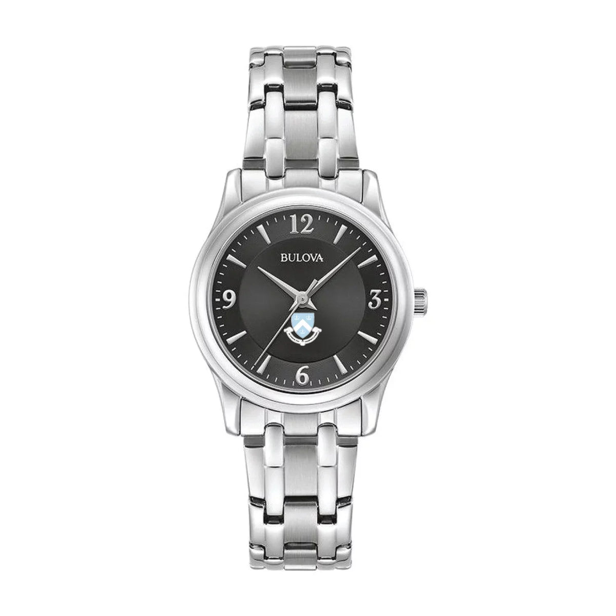 Steel Columbia Black University Bulova Corporate Stainless Watch Women's Collection