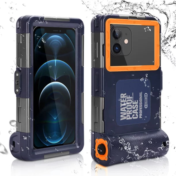 Case Surfing Professional 6.9 UrbanX [15m/50ft] Underwater And Inch for Up Housing Protective Phones Tecno LCD 17 Snorkeling Waterproof all Camon to Photo with Swimming Video Lanyard Diving