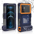 Housing [15m/50ft] Video Swimming Waterproof for Snorkeling with Professional Y8p Diving Photo Up to Lanyard Phones LCD Surfing And UrbanX 6.9 Case Underwater all Protective Inch