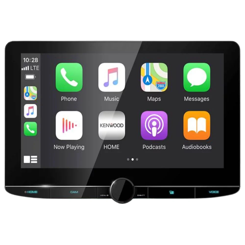 Dashboard Kenwood DMX1057XR & Multimedia New Receiver Camera 10.1" Full HD DRV-N520