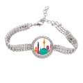 Germany Bracelet Set Tennis Jewelry Landmark Chain Diamond Anklet Famous
