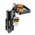 Holder Cup Dual Phone Anself Snack Tray 4IN1 Tray Car Expander with Drink Holder Adjustable