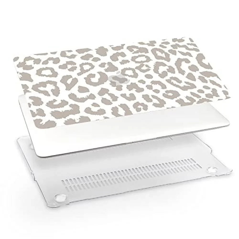 Leopard (A2338 Pack MacBook Shell（White pro 13 with 2017 M1 Print） ID 2 2018 Compatible GABraden Touch 2016 Case,2020 /A2159/A2251/A2289/A1989/A1706)with Protectors,Laptop and inch Hard 2019 Keyboard