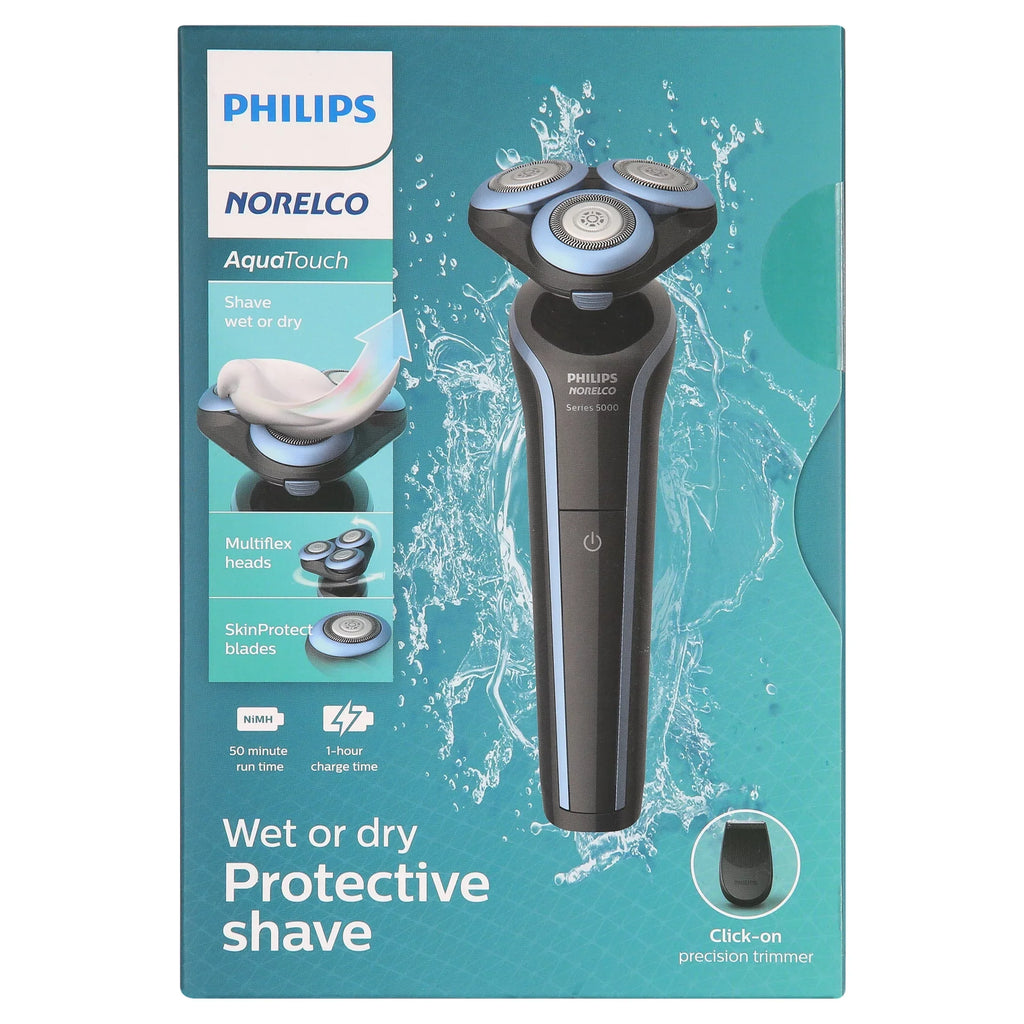 Series Philips Dry 5000 Trimmer for Cordless Beard Norelco Wet Shaver Men Rechargeable Electric