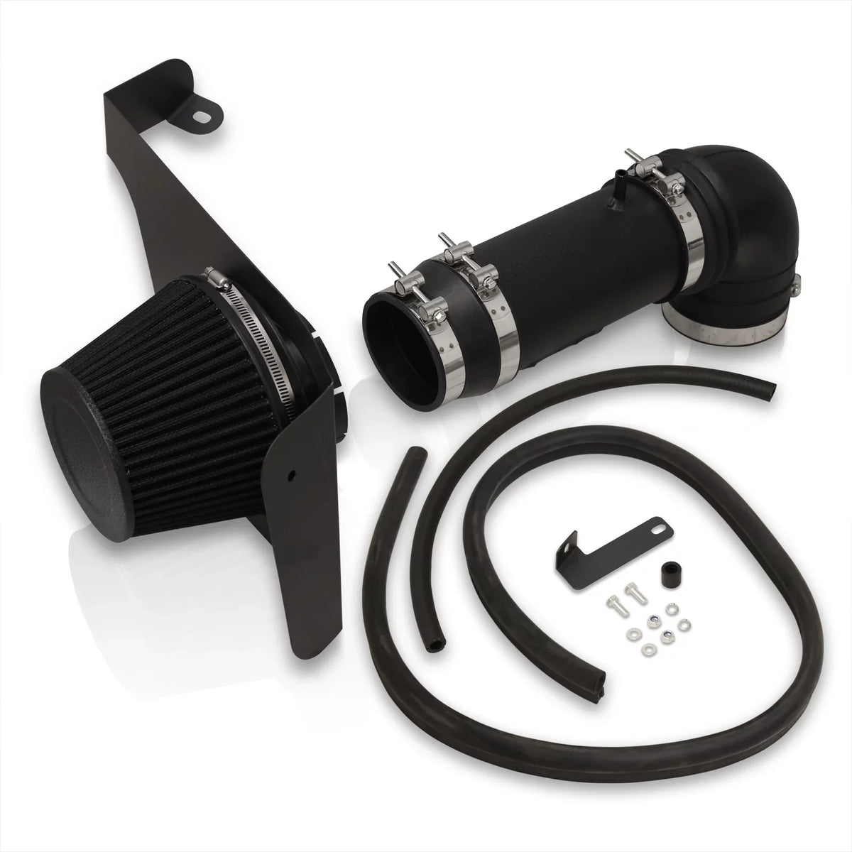 05 Ram Cadillac 04 Air System Aluminum Intake 6.0L Black + Cold CTS-V CAI Induction Kit Distributors V8 2007 2006 Heat 07 Pipe 2004 For Compatible/Replacement 06 Short Shield 5.7L 2005 Filter AJP SRI