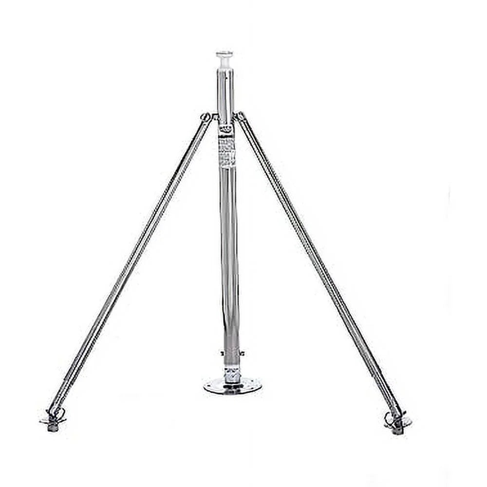 Stainless Ski to 34" Height Attwood 58" Diameter - 2" x Steel Pylon SP-923-009-ADJ Adjustable