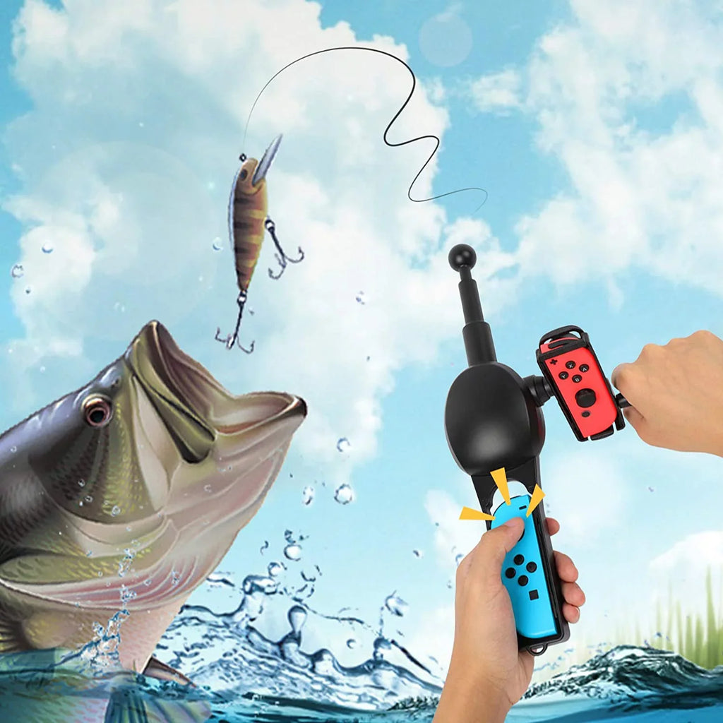 Gadgets Everything, Choice Nintendo for Has for Fishing Family Party Switch Nintendo Bigaint Fishing Who Lightweight for for Gifts Rod Switch Gifts Men Games, Fishing Accessories Portable Accessories,