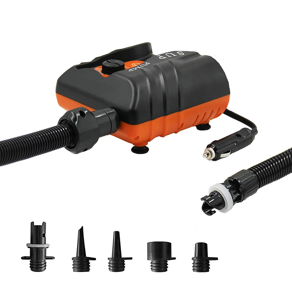 Inflatables with Nozzles to for Easy Use Electric Air 16 Boats, and 6 Pump Anself PSI