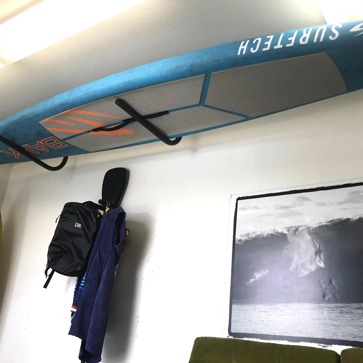 Simple Wall Up Paddleboard Surfboard Surf | Effective Rack COR SUP Stand | | or Ceiling Design