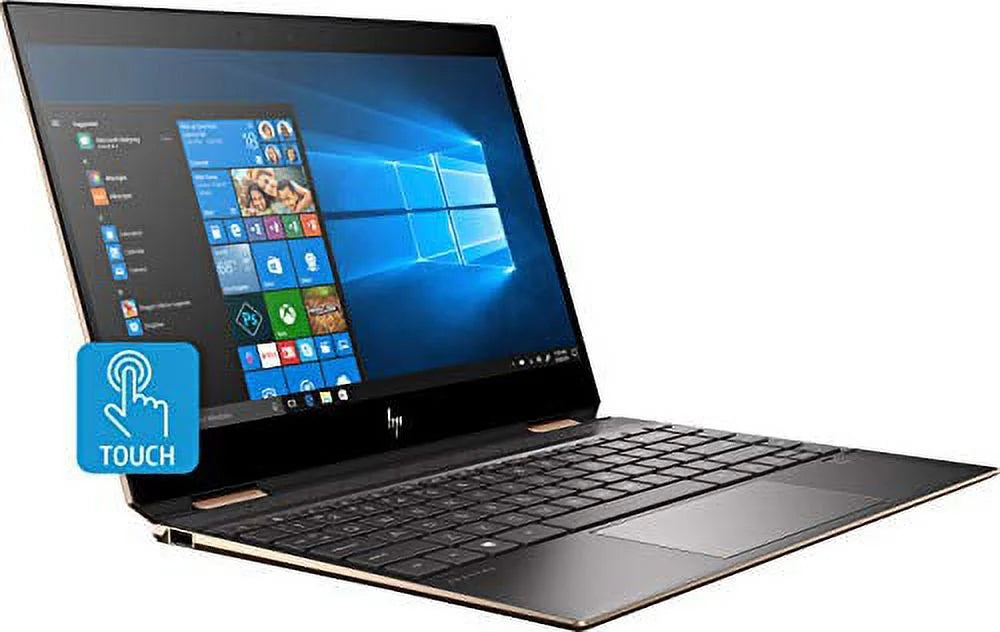 HP x360 10 RAM, 1.8GHz, 256GB 13-ap0013dx Windows Touchscreen Spectre Laptop, Core Convertible HD i7-8565U by Silver 13.3" SSD, used Ash Home, Full - 8GB HP
