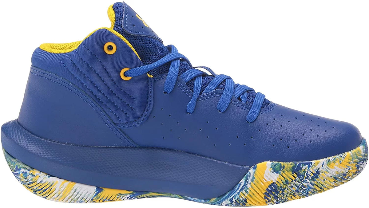 Kid Under Pre-School Armour Unisex-Child 400/White 21 Royal 4-8 Jet Little Shoe Kid Years 12 Little Basketball