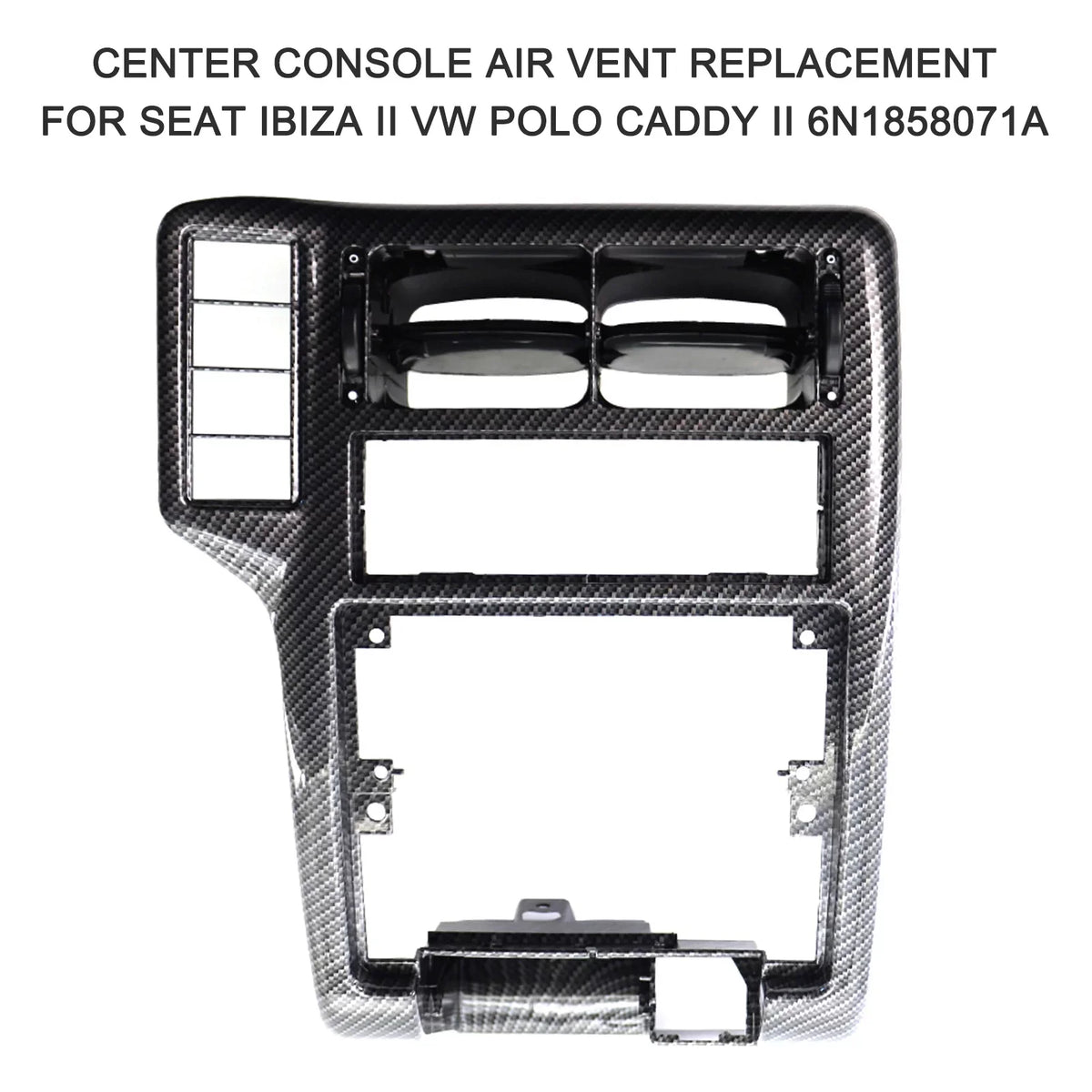 II 6N1858071A Air Air Ibiza Vent,Seat Dazzduo Vent Console Vent Air II Center Seat Caddy II Air Ibiza Vent Seat Console