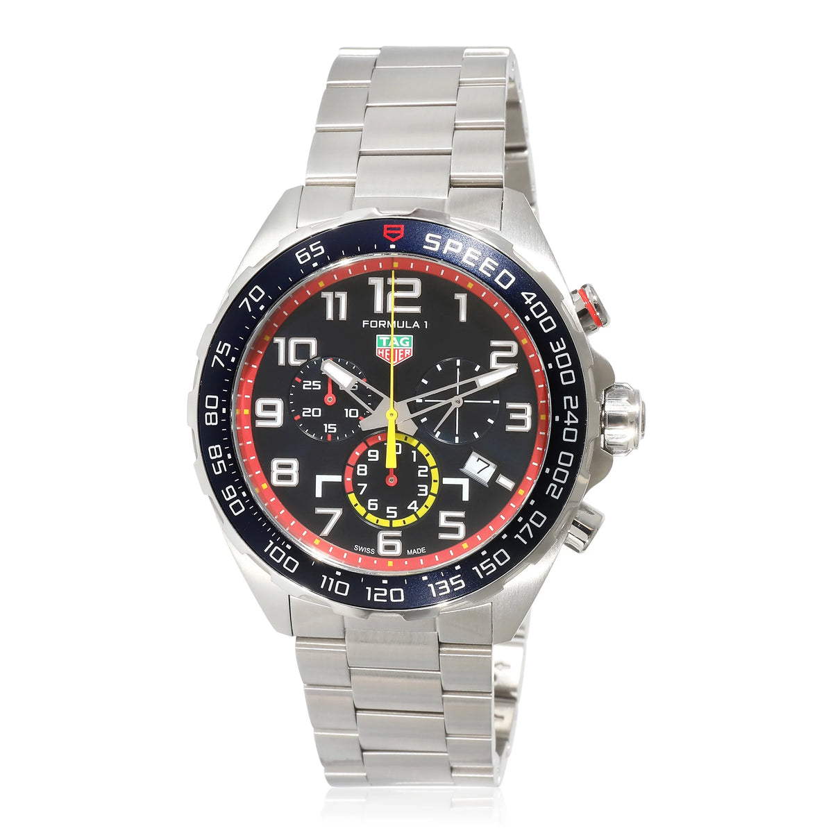 Men's Tag Steel in "Red Bull 1 Racing" Formual Pre-Owned CAZ101AL.BA0842 Watch Heuer