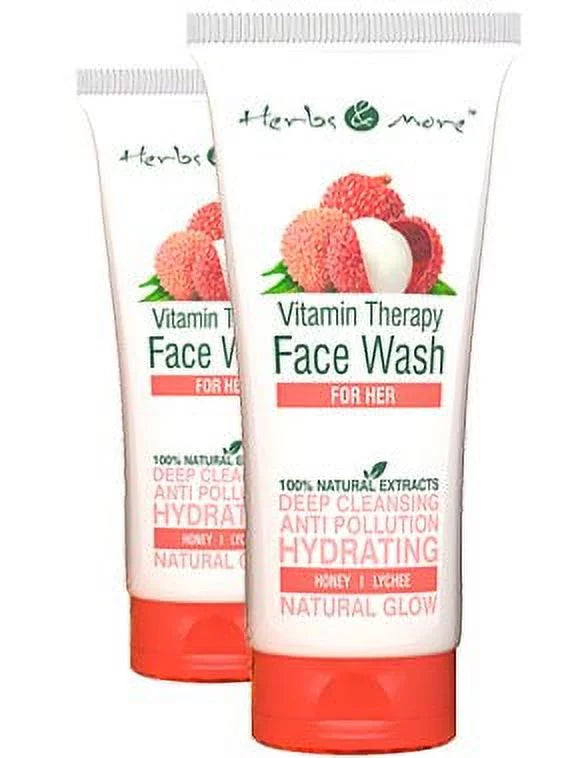 for HERBS Wash 100g HER Face MORE AND
