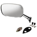 Corvette Hand 1968-79 Rearview Head Left Large Chevy CHROME Exterior Teledu Mirror For