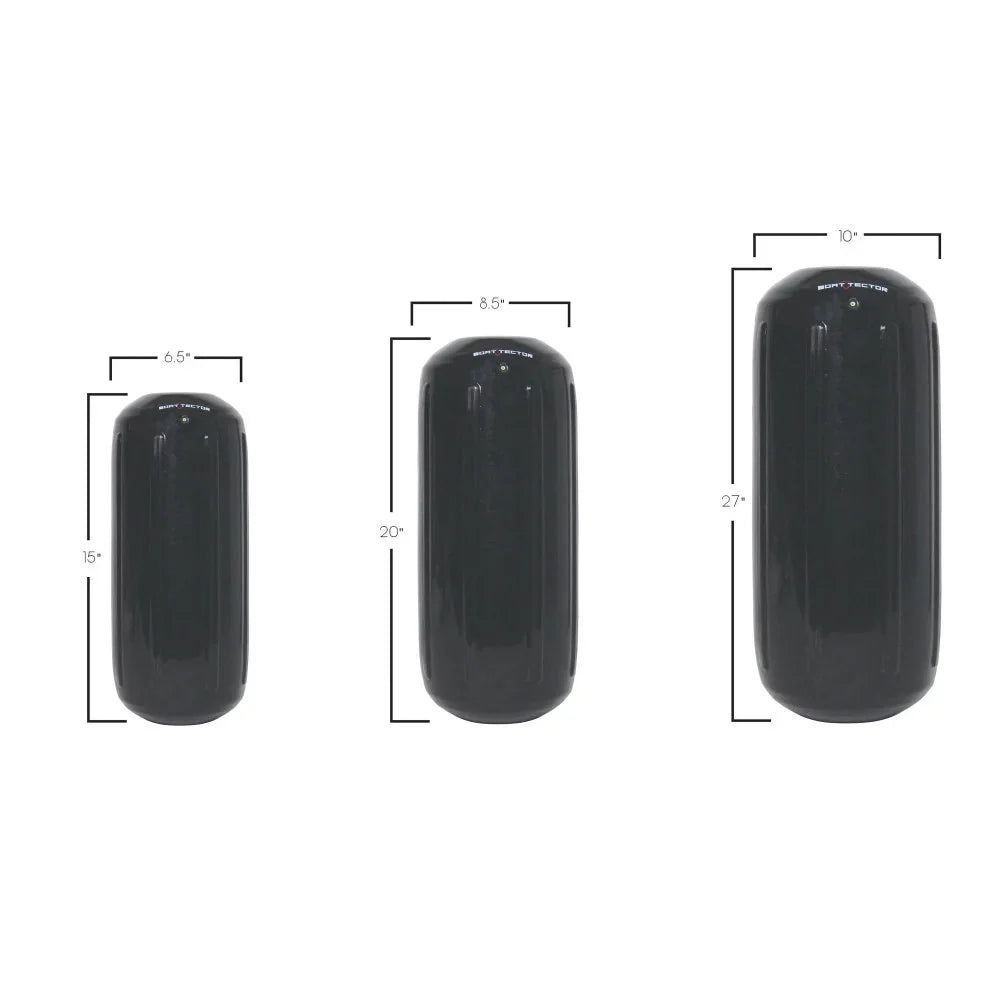 Inflatable Black 15", 6.5" Fender Max x HTM Extreme 3006.7300 - BoatTector