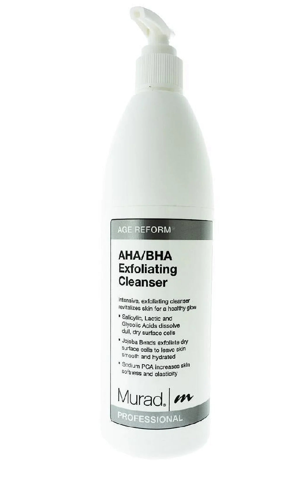 Skin Types, Oz Face Cleanser, Exfoliating Murad 16.9 for AHA/BHA Wash All