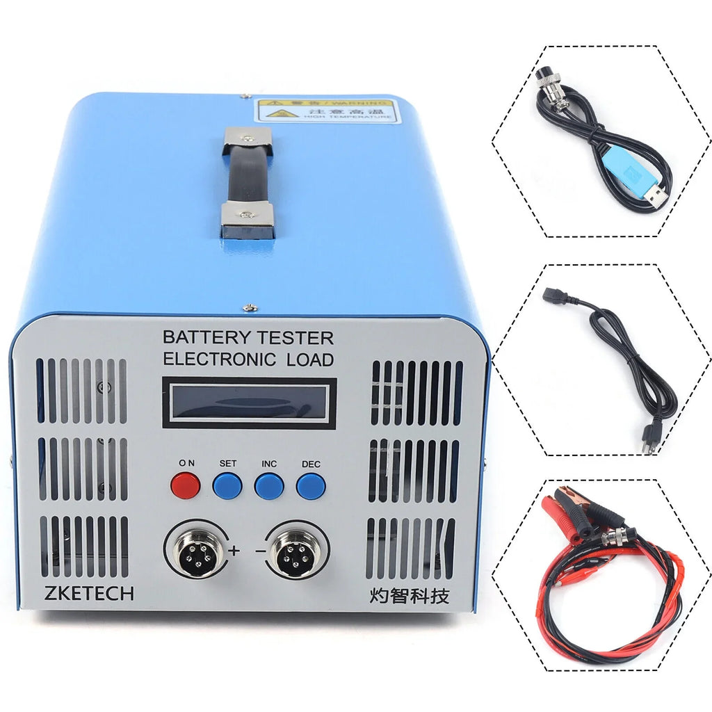Capacity 200W EBC-A40L 110V Current 5V Battery Tester High 40A Manual Lithium