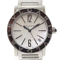 BBL33WSSD Pre-Owned White Automatic Dial BVLGARI Boys Shell Bulgari New) Watch (Like Winding