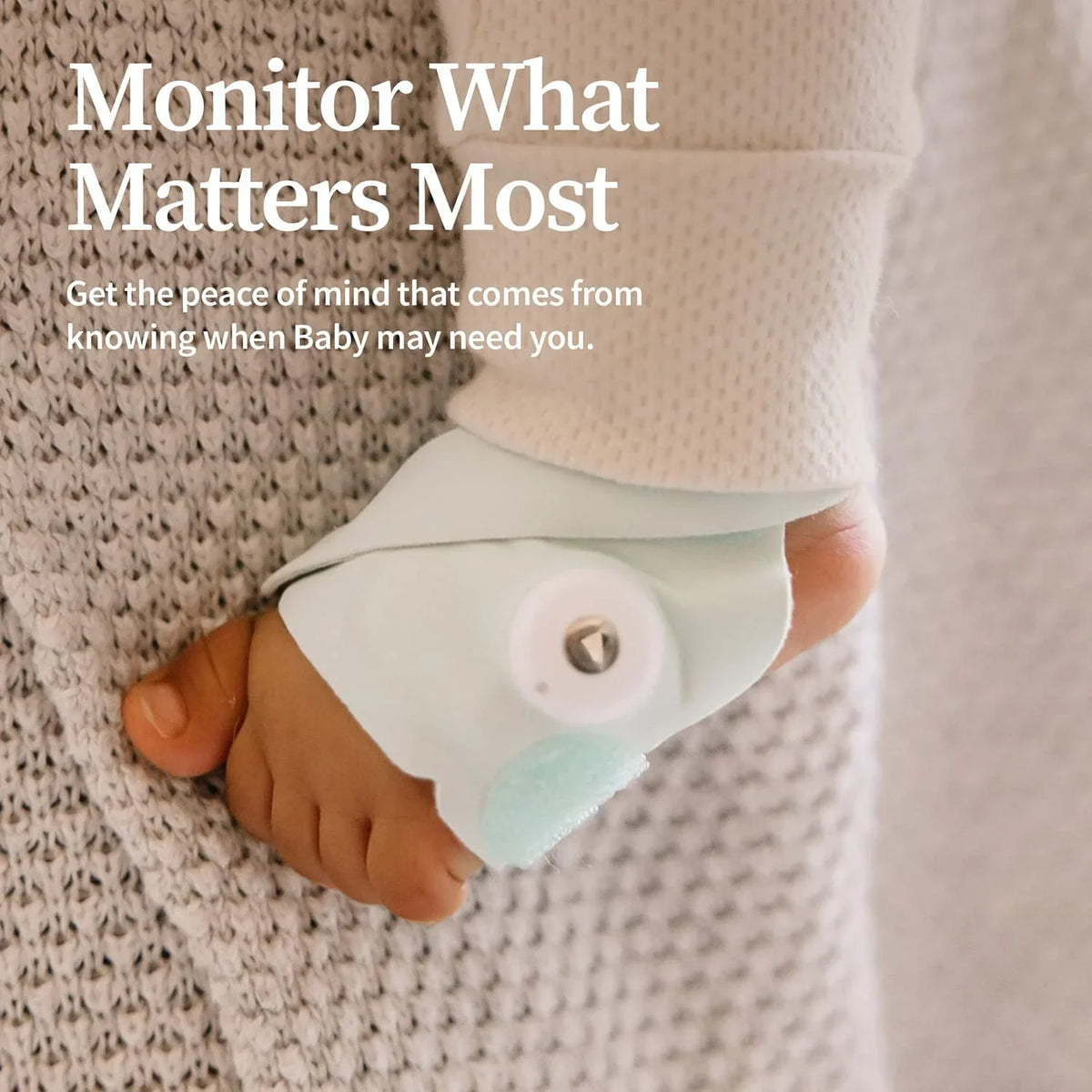 Heart Plus Mint Oxygen and Owlet Green Rate - Baby Indicators Sleep Dream Average - Track O2 Monitor Portable grade Sock Video