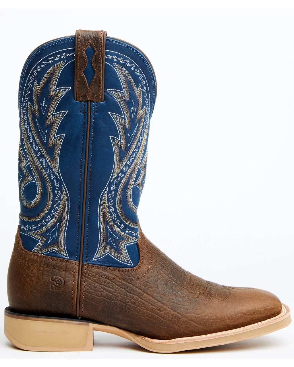 8.5 D(M) Navy Lite Pro Western Toe Broad Square Men's Boot US Rebel Durango Performance