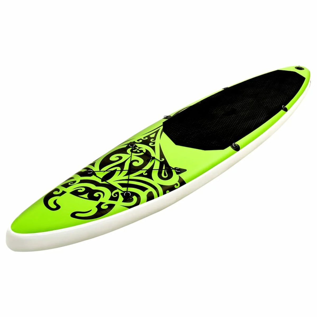 MABOTO Set Paddleboard Inflatable 126"x29.9"x5.9" Green