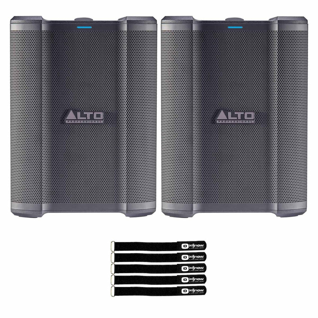 Alto Battery Powered 2-Pack Premium 200W PA Professional BUSKER Portable