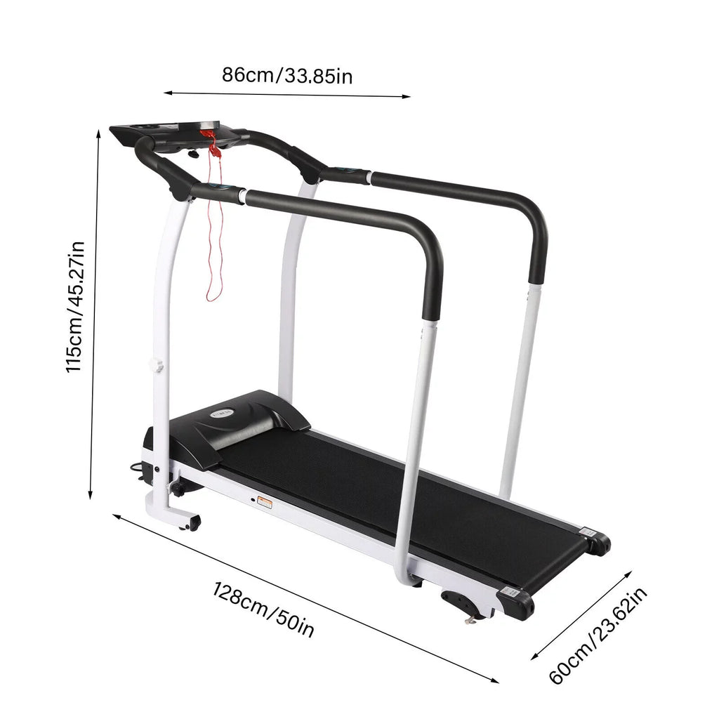 Walking Running for Indoor Machine Electric Elderly Treadmill Exercise 0.5-6km/h(0.3-3.7mph)