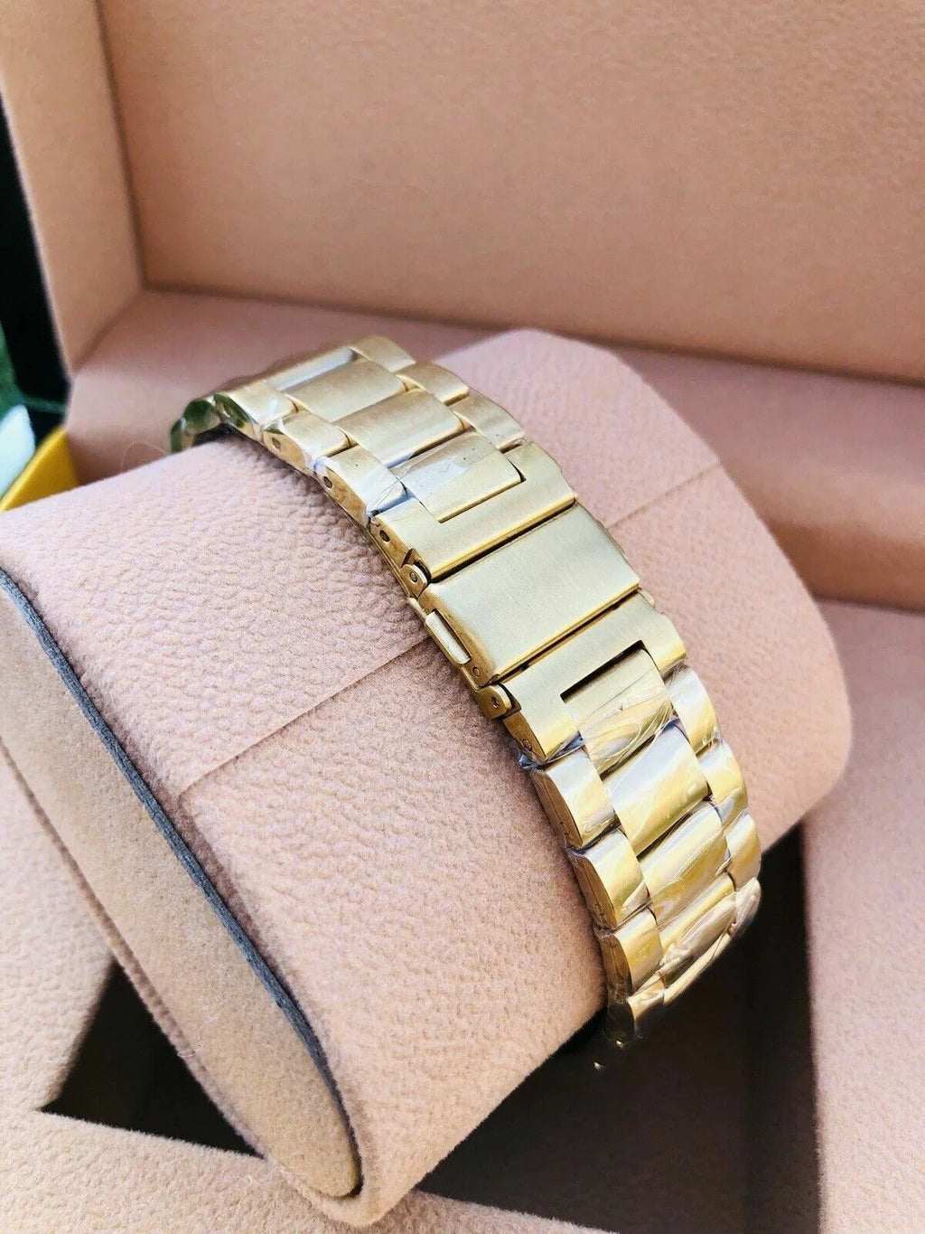 Gold Galaxy 24k Gray 4 Gold LTE 46mm Bezel Custom Watch Gold Band Plated