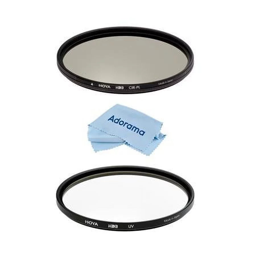 '- Cloth Polarizer Microfiber With Filter UV HD3 Kit Circular and 67mm