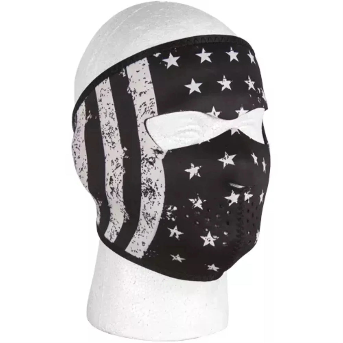 Thermal 41" Neoprene Face Flag Mask & Black/White - Black White Vintage