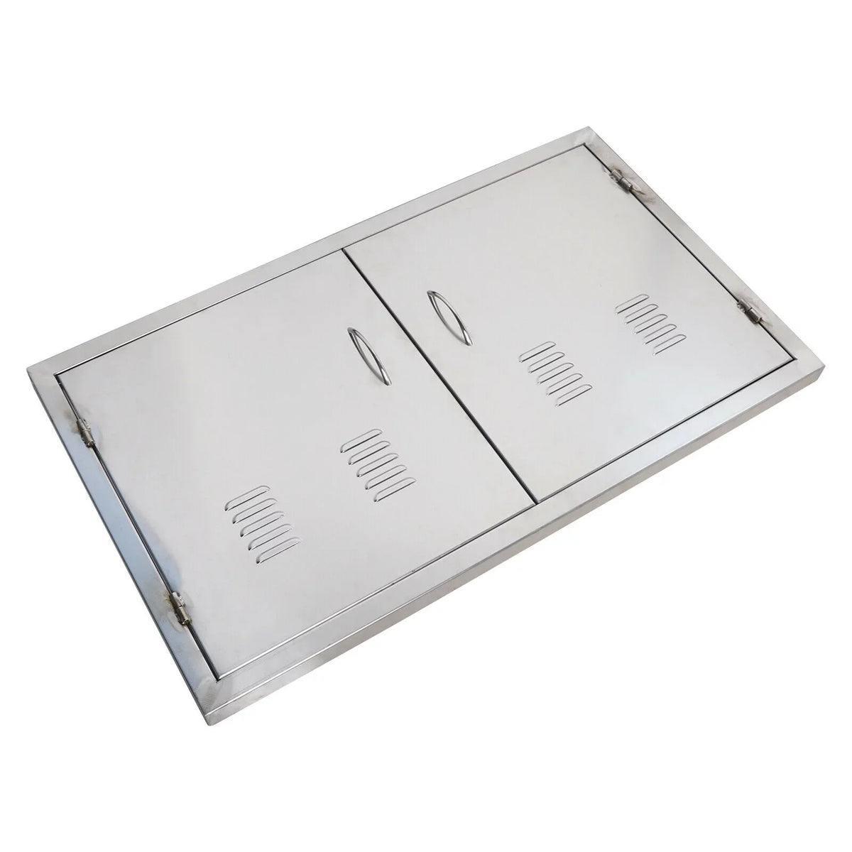 Stainless BBQ Cabinet Kitchen exterior Island Doors 21" Steel Access Doors 36" x
