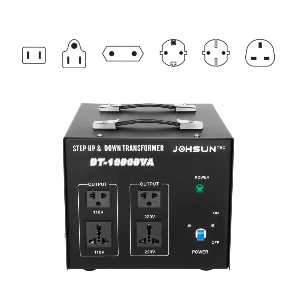 220V 110V Heavy Duty Wuzstar Step Voltage Converter Converter Up Down Transformer Electric to/from Step