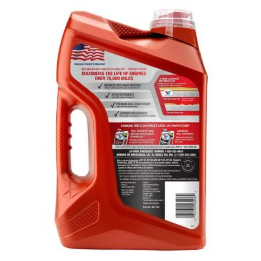 4 qt Oil Synthetic Motor Cycle 5W-20 Valvoline Engine Blend 5