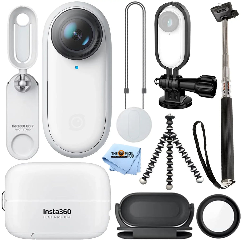 Insta360 Stick Frame + Tripod Holder Selfie Kit Action Miniature GO 2 + + Camera