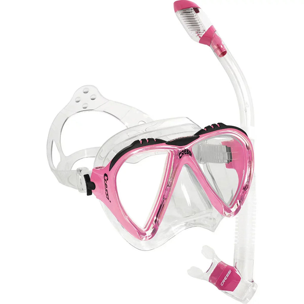 Set Mask Snorkel with Cressi Lince Dry