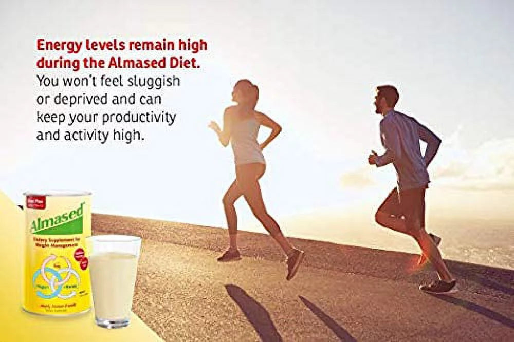 Shake Measuring Powder 17.6 Bundle Replacement Set and a Protein (3 Lumintrail with Meal Almased Pack) Bottle Spoon oz Multi Shaker