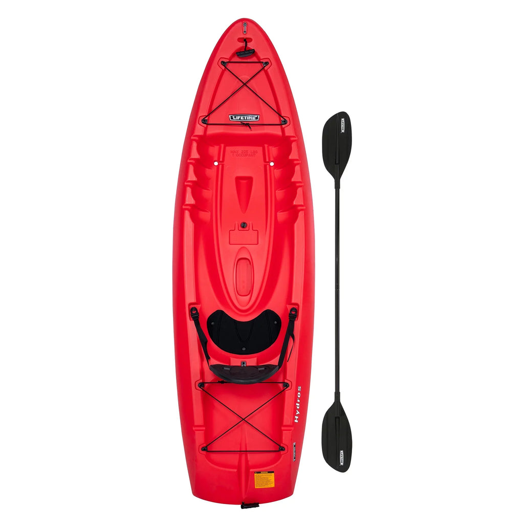 101 Hydros Lifetime Kayak, Red Fire (91234)