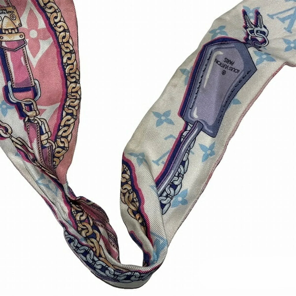 Scarf Accessories Women's Bandeau (Good) Pre-Owned Bandana M76677 BB Silk Ultimate