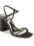 Shimmer Rebekah Strappy Mischka Badgley Block Womens Heels