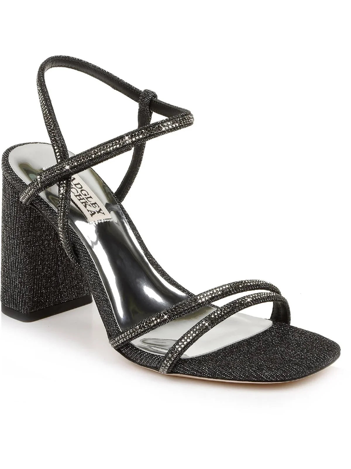 Shimmer Rebekah Strappy Mischka Badgley Block Womens Heels