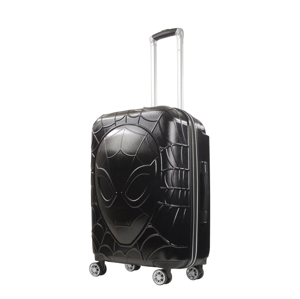 Rolling Hardshell Suitcase 25 Molded with Inch Black Wheels, Luggage, Spider-Man Marvel